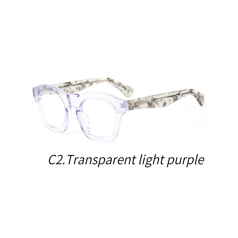 Luxury Acetate Thick Eyeglasses frames Retro Unisex Spectacles Glasses 47 23 147