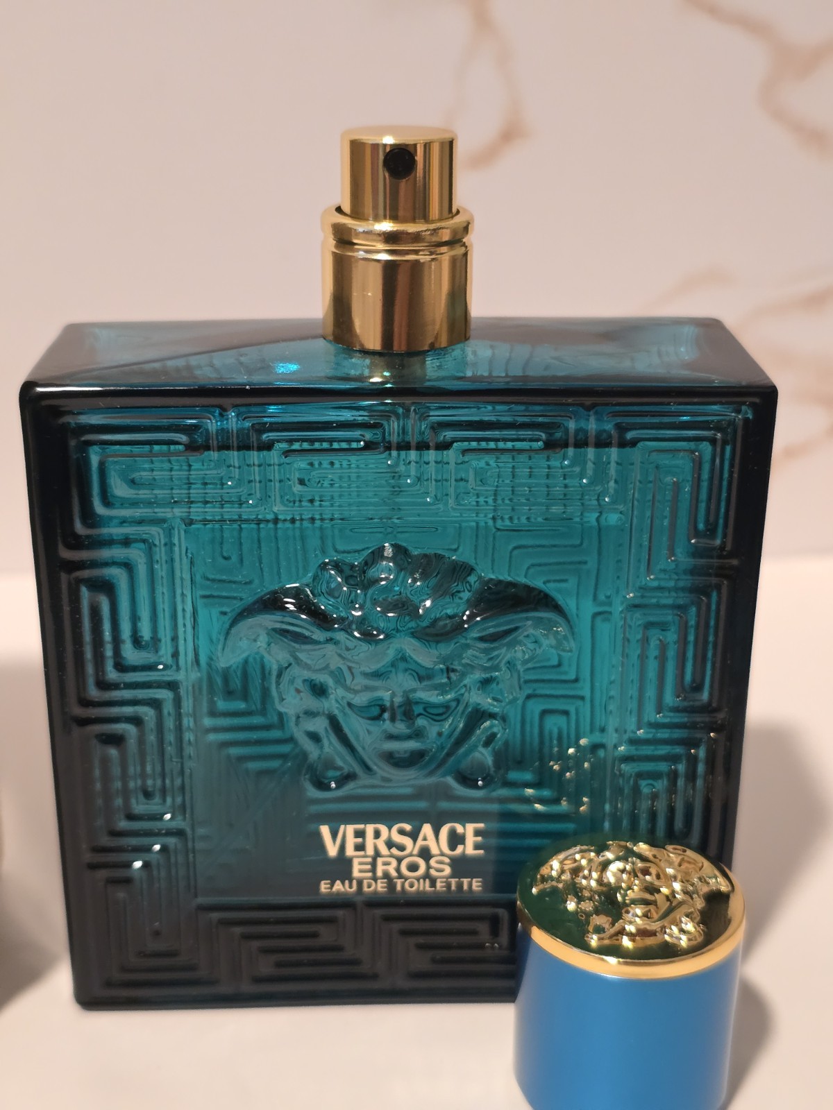 Versace Eros EDT 3.4 oz 100ml Tester Men’s Cologne Spray w/ Cap Authentic