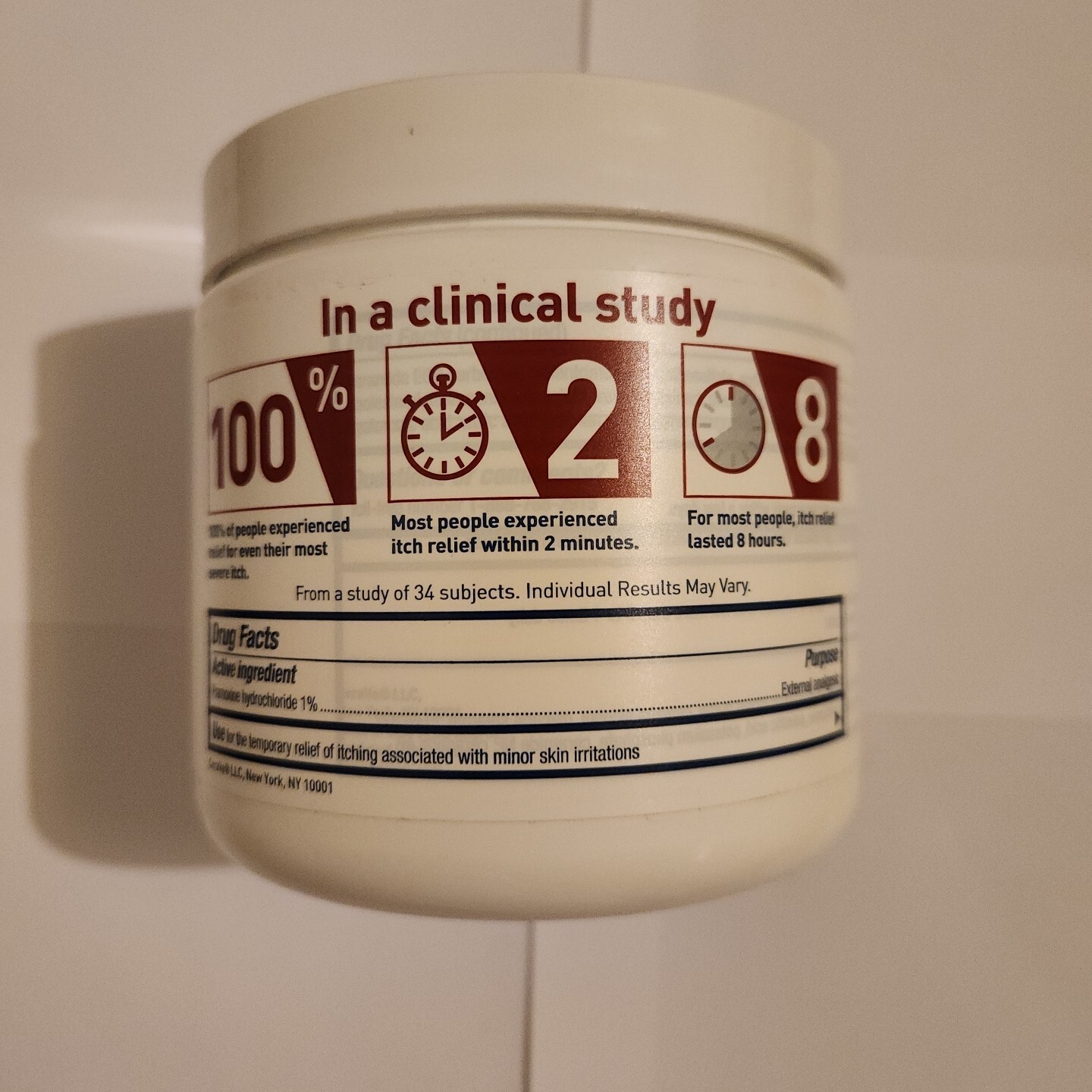 CeraVe Itch Relief Moisturizing Cream 3 Essential Ceramides 16 oz Exp 2025+