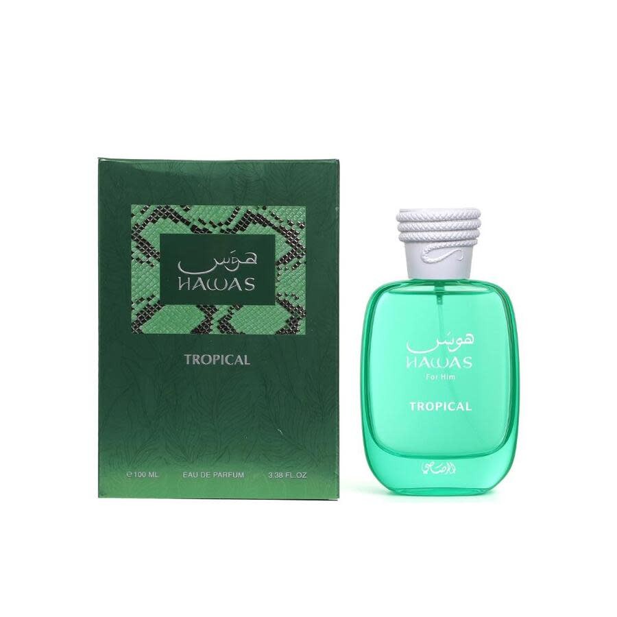 Rasasi Men’s Hawas Tropical EDP Spray 3.3 oz Fragrances 614514464441