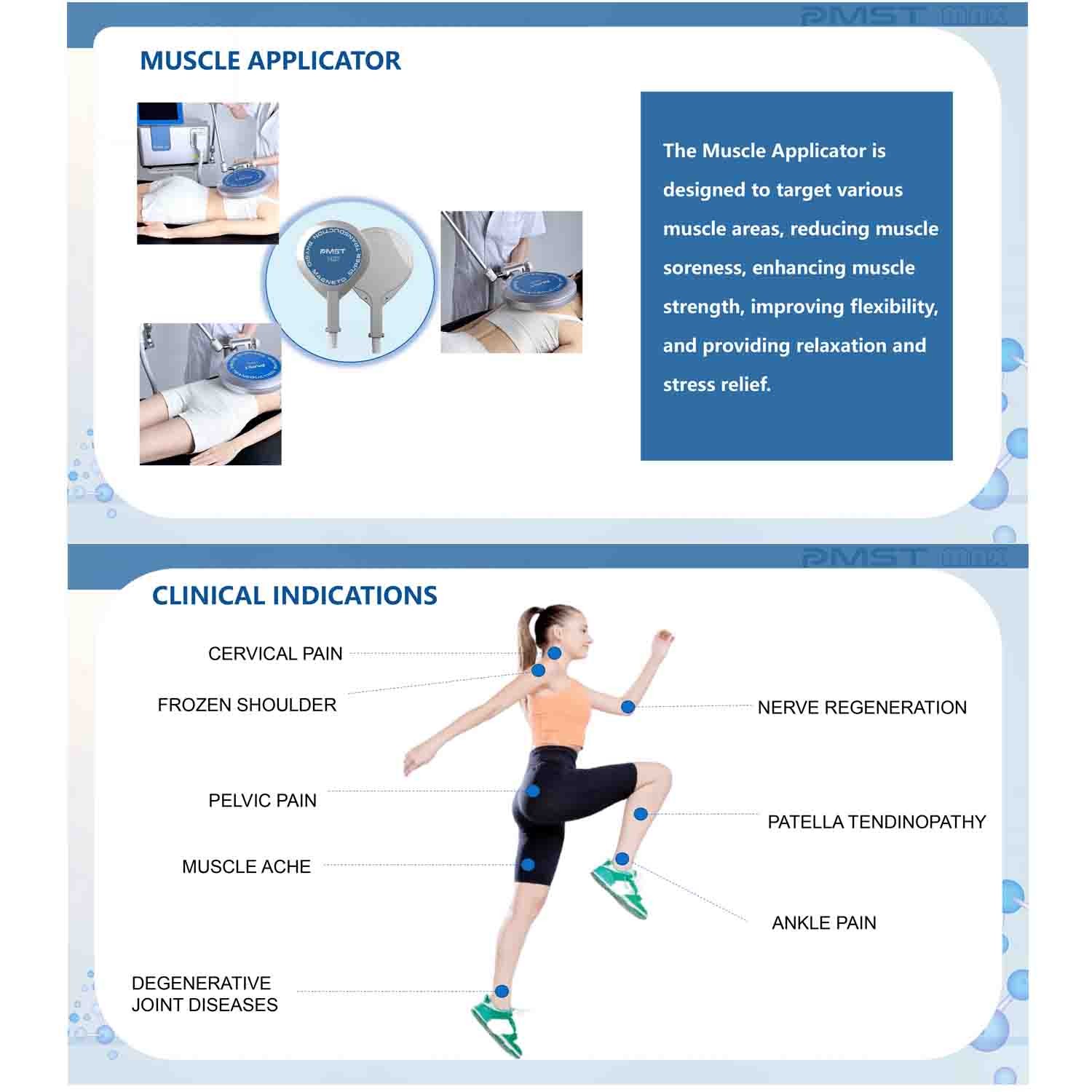 PEMF PMST MAX Physio Therapy Pulsed Electro Magnetic Field Pain Relief Machine