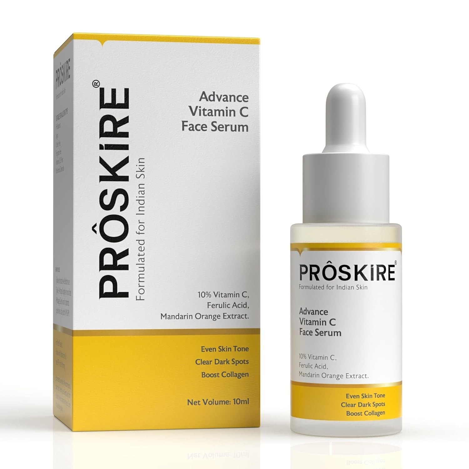 Proskire 10% Advance Vitamin C Serum With Ferulic Acid, 30 ml with best results