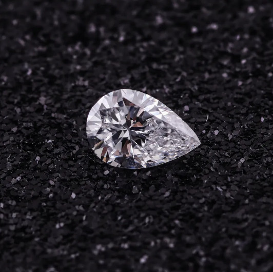 Natural D Color Pear Cut 3 Ct VVS1 Clarity loose lab grown diamond Certified