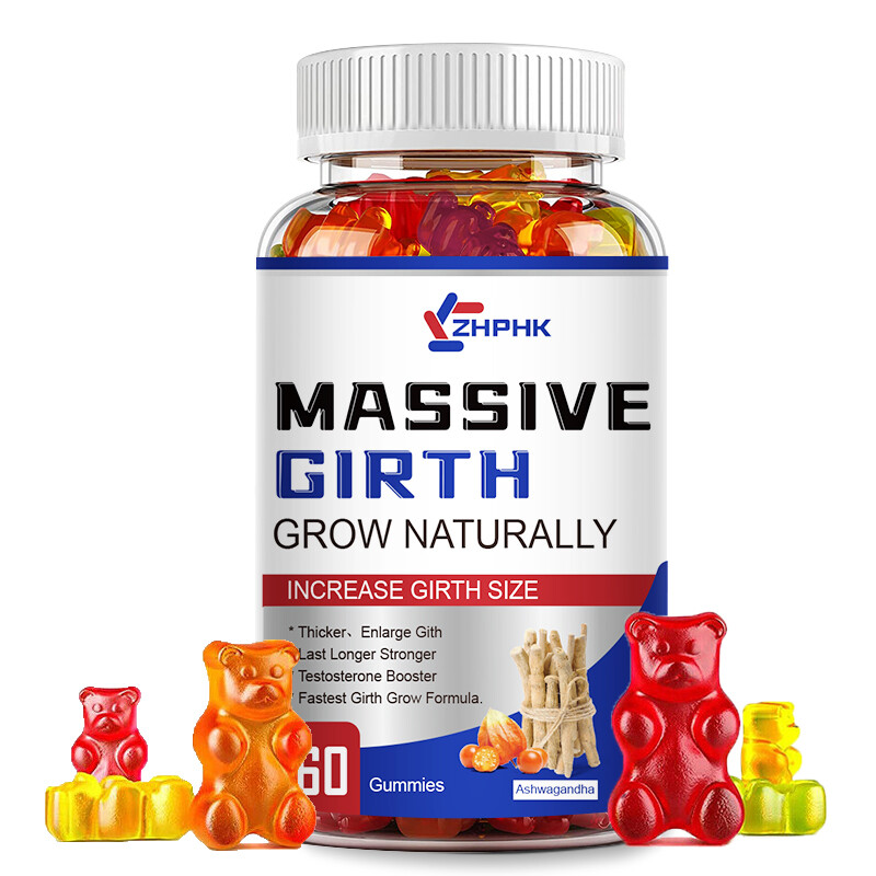 Vital Grow XL Gummies For Men – Advanced Formula Vitamin Supplement – 60 Gummies