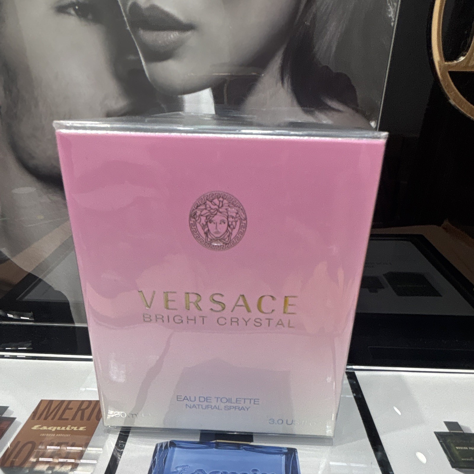 Versace Bright Crystal Eau de Toilette Natural Spray Regular Size 3.0 fl oz