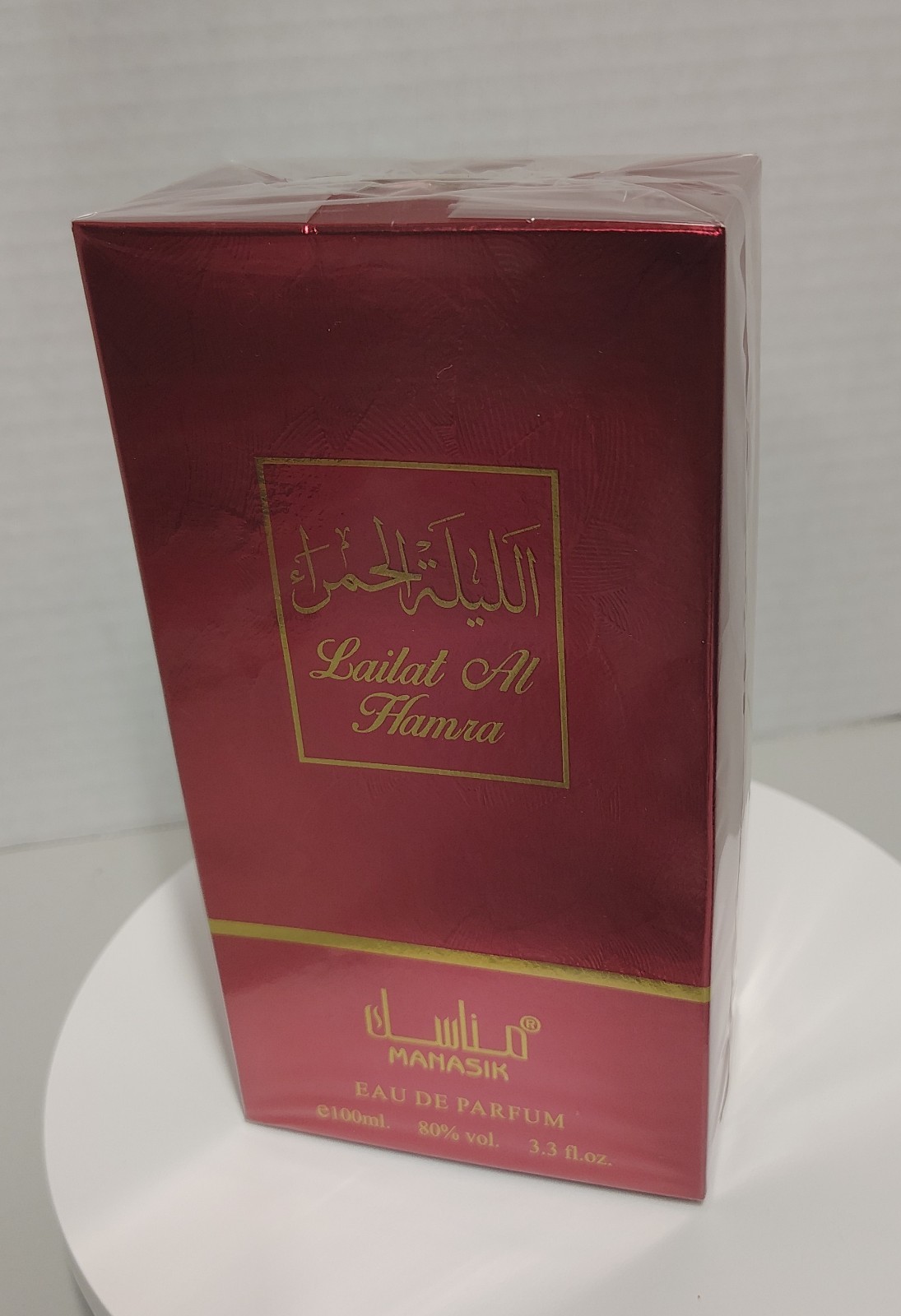 Manasik Lailat Al Hamra Dubai Perfume 3.4 oz 100ml EDP New Sealed Oud