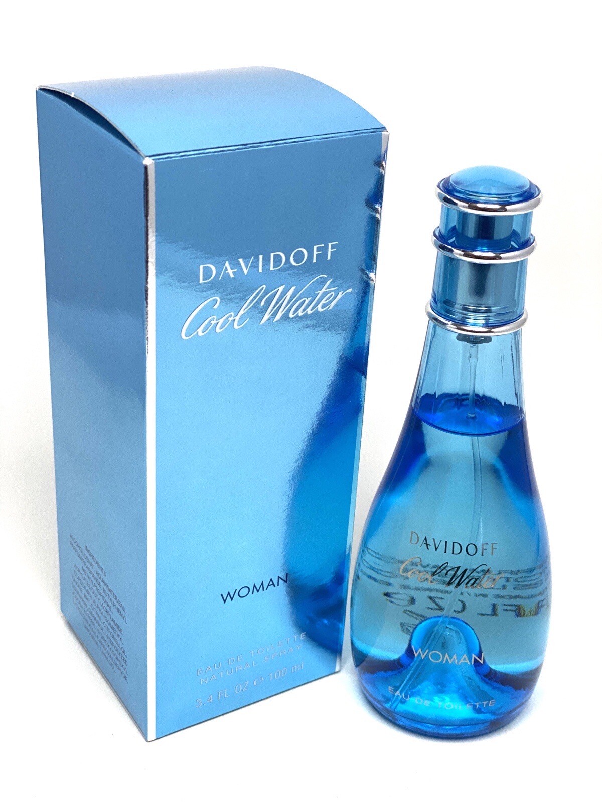 Cool Water By Davidoff 3.4 Fl.oz Eau De Toilette Spray For Women