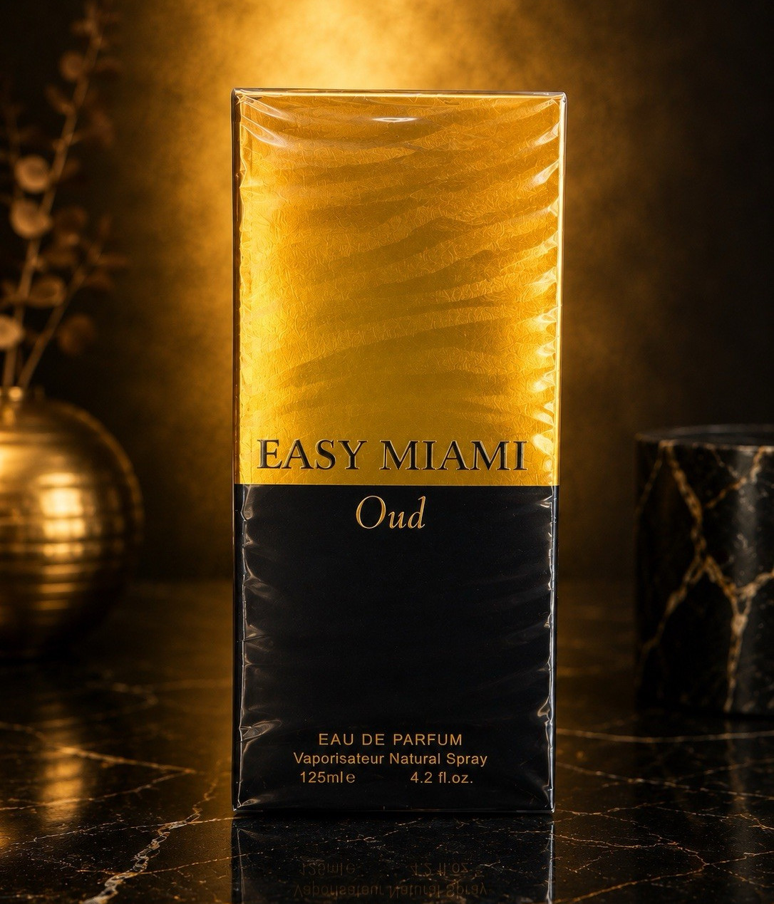 Easy Miami Oud Eau de Parfum Natural Spray 125 ml / 4.2 fl oz Regular Size