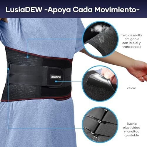 LusiaDEW XXL Back Brace Partially Used