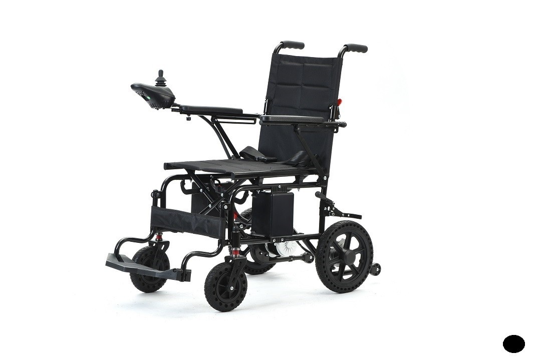 Lightweight Folding All Terrain Electric Wheelchair 500W Power For All Ages