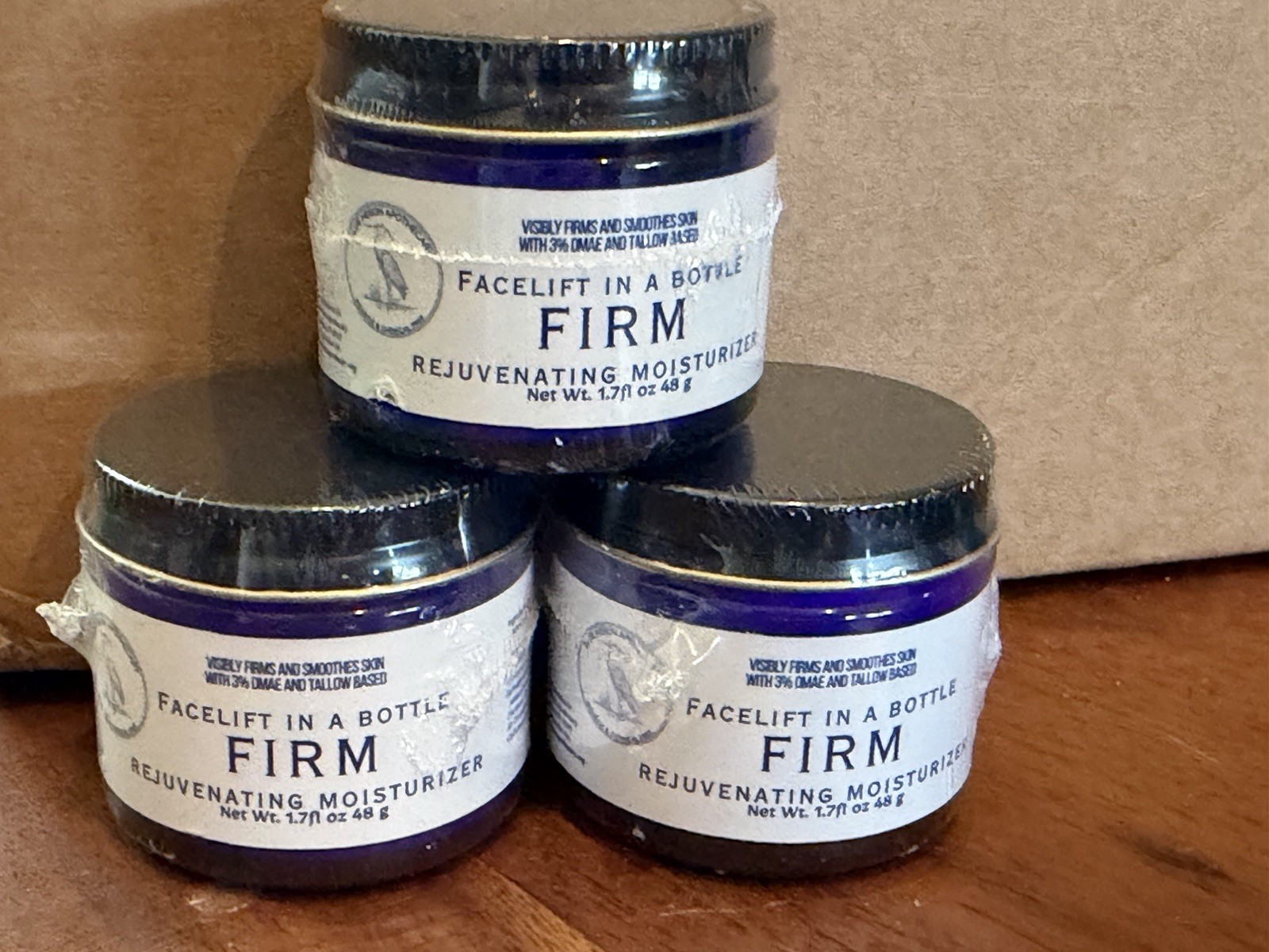 FIRM – facelift In A Bottle rejuvenating moisturizing Cream 1.57oz Chemical Free