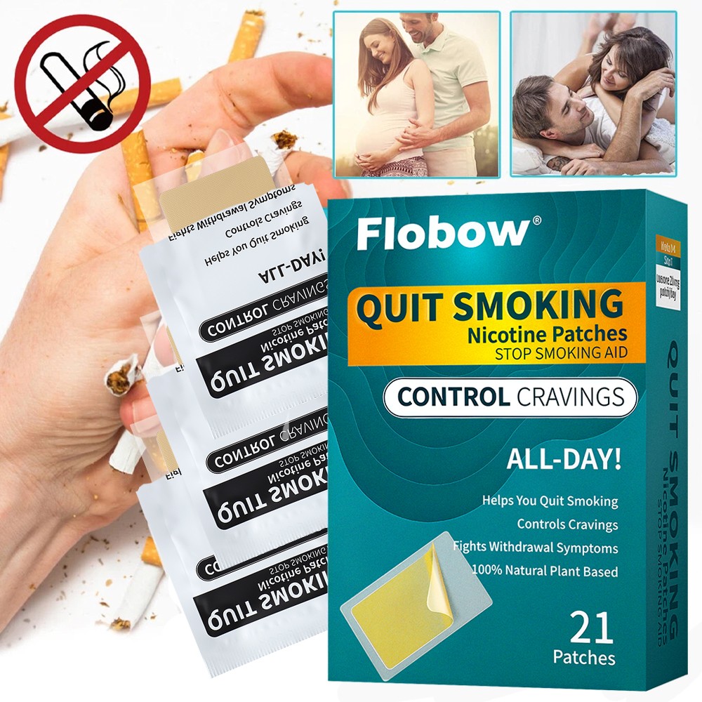 21~210Pcs Nicotine Patches Stop Smoking Aid Steps 1 to Quit Smoking Patch 21mg