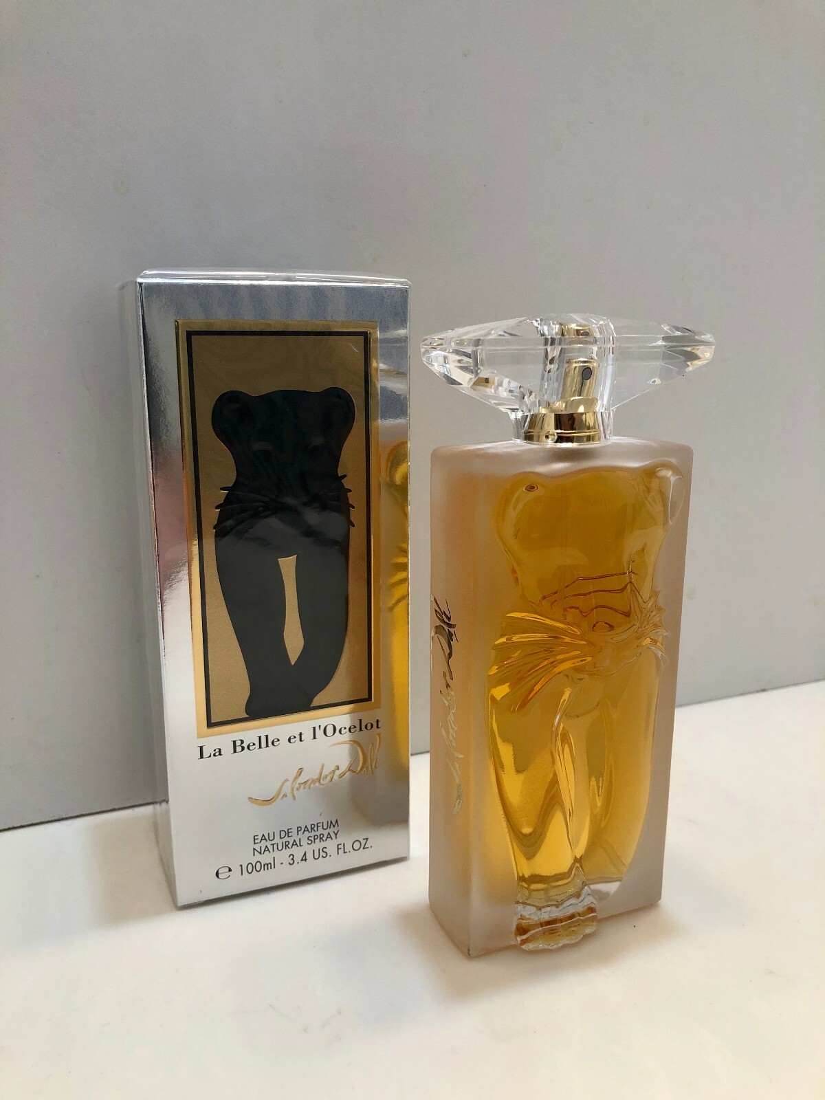 SALVADOR DALI LA BELLE ET L’OCELOT EAU DE PARFUM SPRAY 3.4 OZ / 100 ML NIB