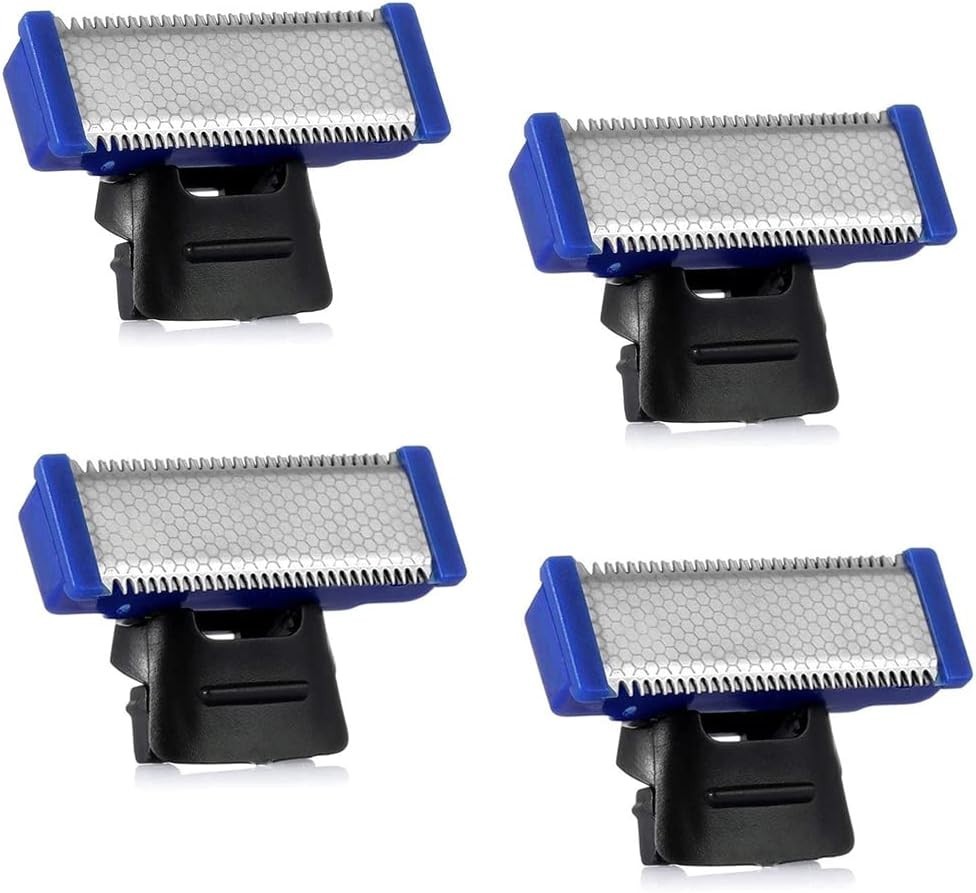 High-Performance Rotary Shaver Replacement Head Pack of 4 – Skin-Friendly Design