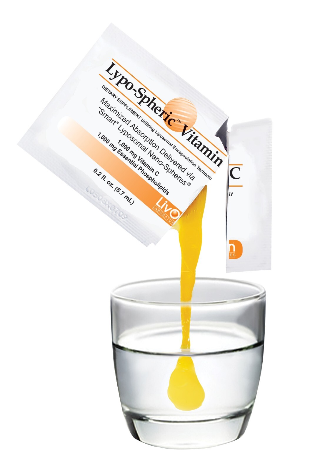 LivOn Labs Lypo-Spheric Vitamin C 1 000 mg 10 box 300 Pkts Exp 4/28 $39.95/Box