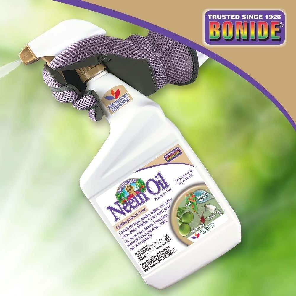 Multi-Purpose Neem Oil – 32 oz Ready-to-Use Spray for Organic Gardening