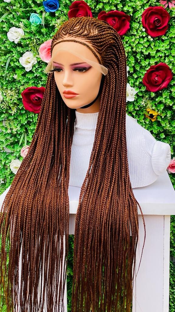 AFRICAN BRAIDED CONROW WIG