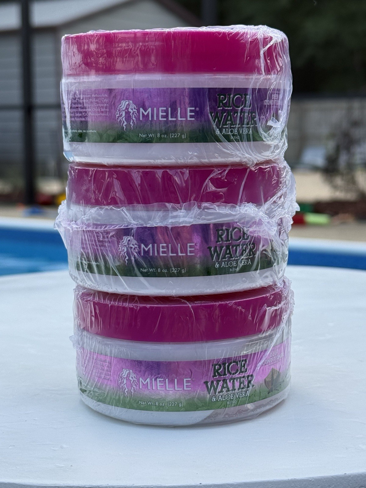 (3) Mielle Enhancing Deep Conditioner Rice Water Aloe Vera 8oz