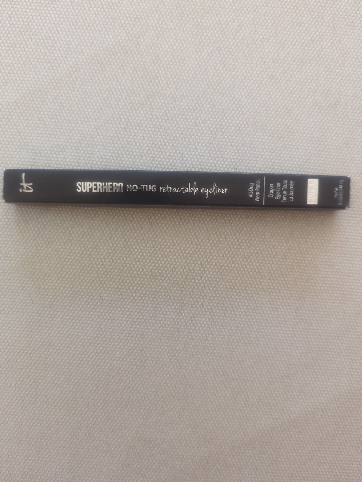 It Cosmetic SUPERHERO NO TUG RETRACTABLE EYELINER Waterproof Long Wear BROWN