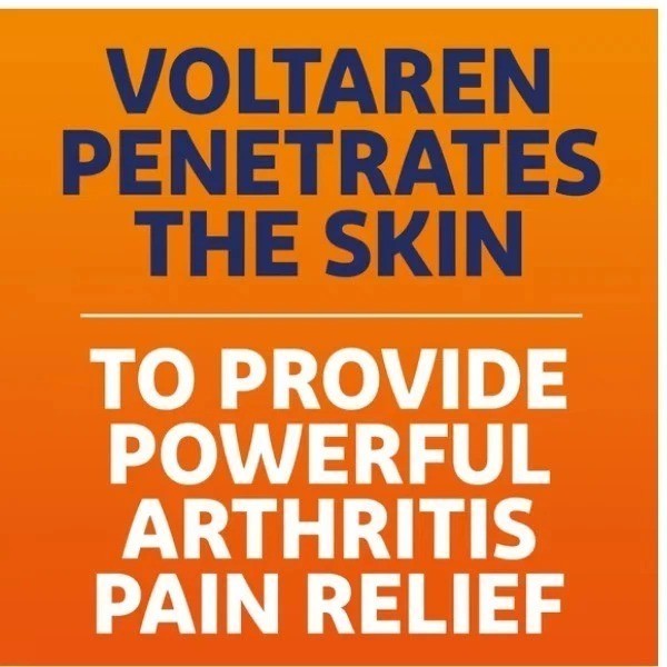 Voltaren Topical Arthritis Medicine Gel for Arthritis Pain Relief, 1.7oz , 50 G