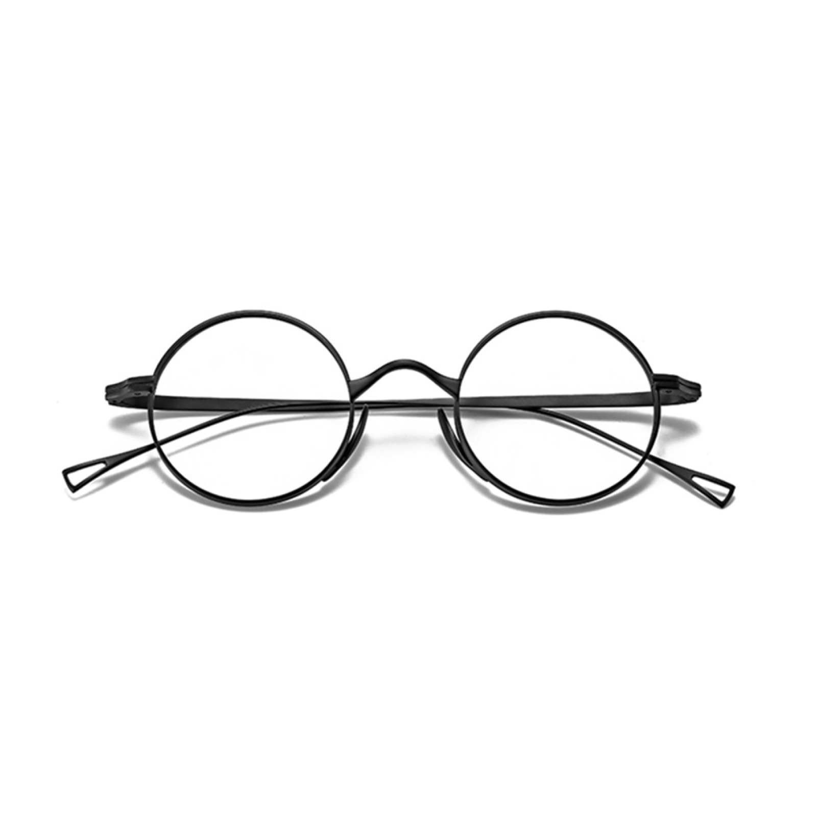 45mm Round Vintage Titanium Eyeglasses Frames Mens Womens Classic Spectacles