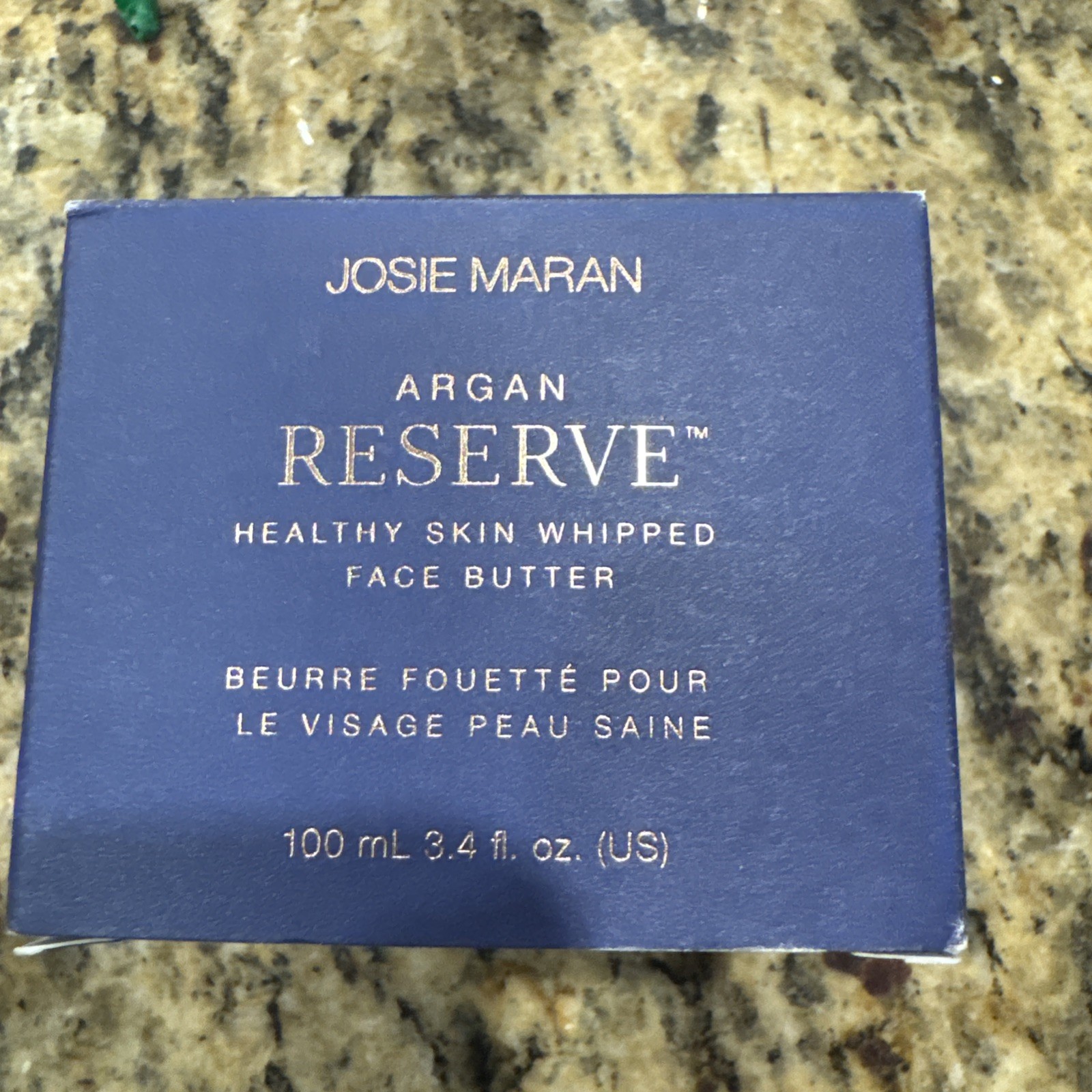 JOSIE MARAN ARGAN RESERVE WHIPPED FACE BUTTER HARVEST IX 3.4 fl. oz. NEW JUMBO