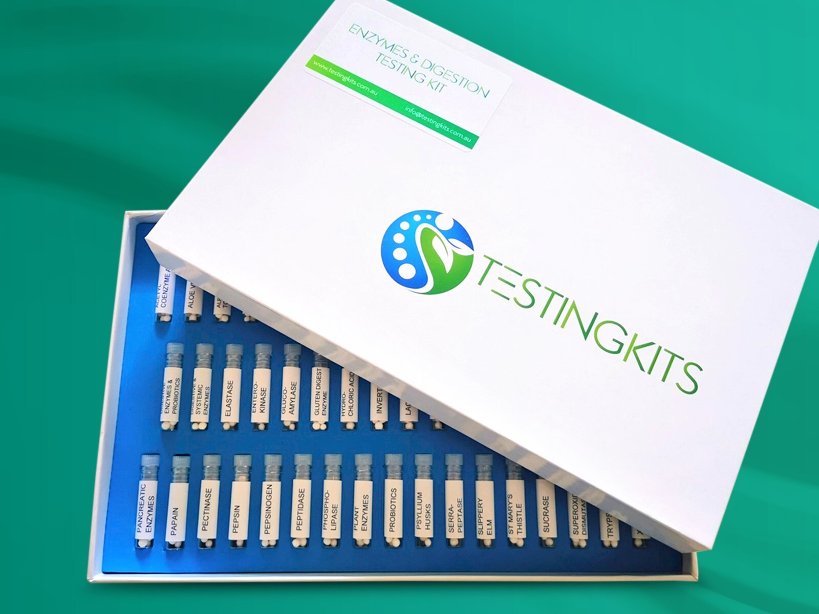 12 Kits- Food Test Kits- Nutrition- Allergies- Bioresonance- Applied Kinesiology