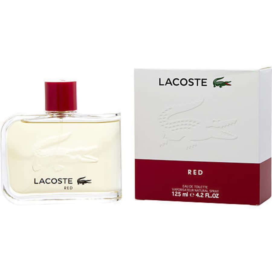 Lacoste Men’s Red EDT Spray 4.2 oz Fragrances 3616302931781