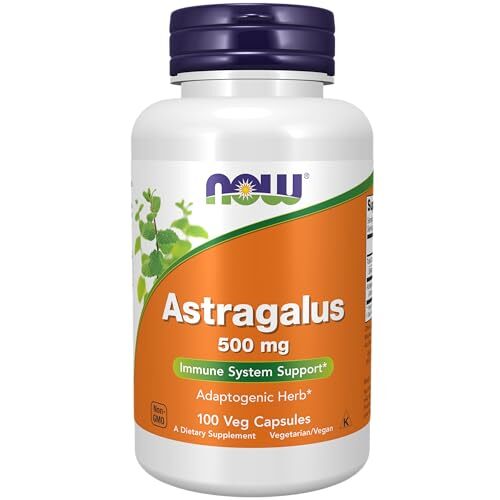 NOW FOODS Astragalus 500 mg 100 Veg Capsules