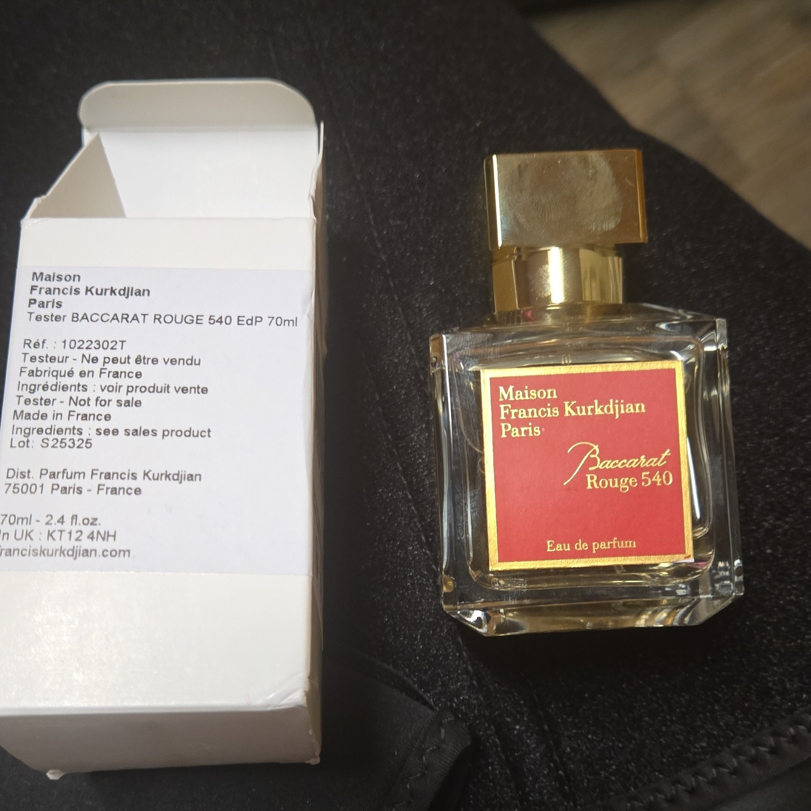 Maison Francis Kurkdjian Baccarat Rouge 540 Eau de Parfum Spray 70 mL Tester