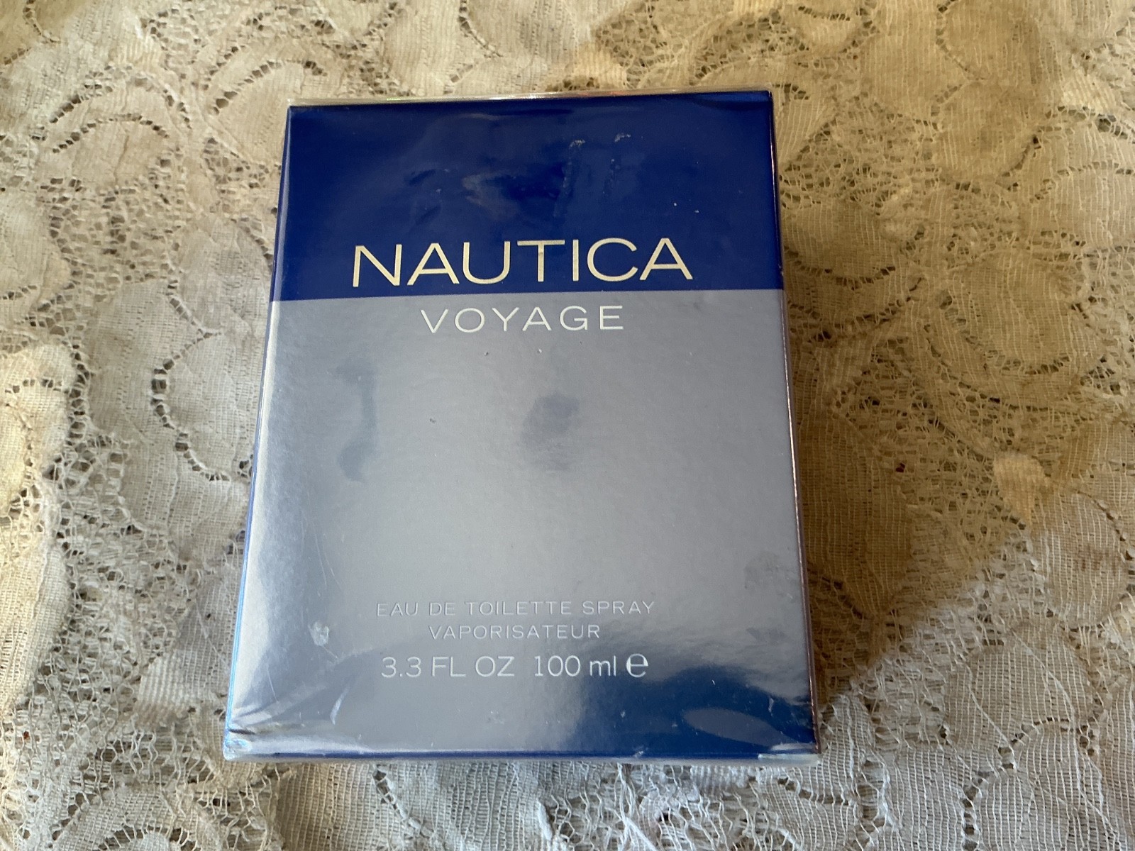 NIB Nautica Voyage Men’s Eau de Toilette Spray 3.3 oz / 100ml