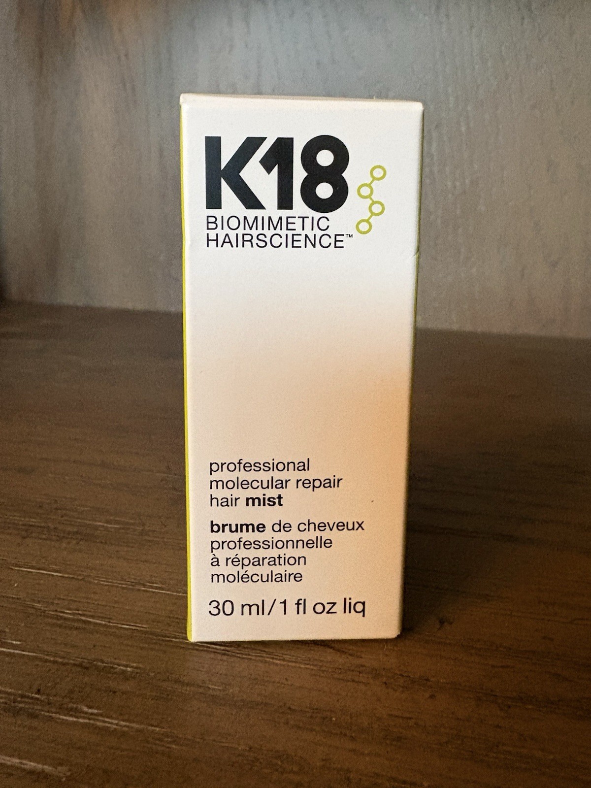 K18 Professional Molecular Repair Hair Mist Spray 1 fl oz, $26 RV, NIB