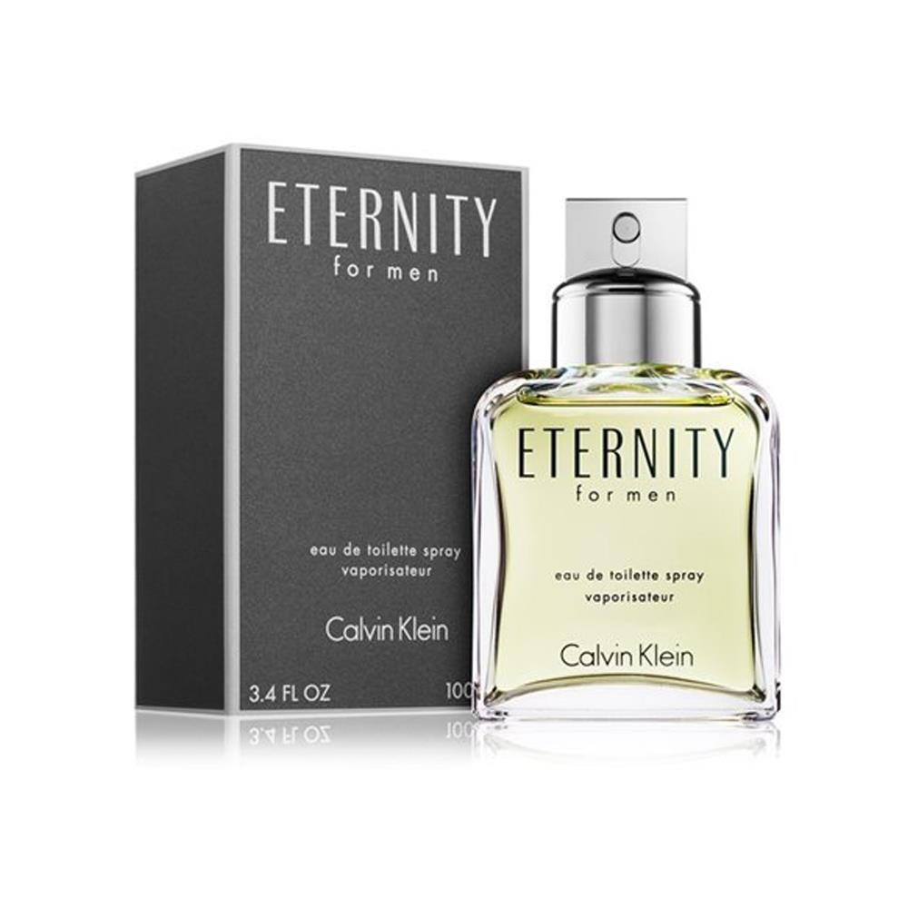 CALVIN KLEIN Eternity for Men Eau de Toilette Spray 3.4 oz/100 mL – Sealed NIB