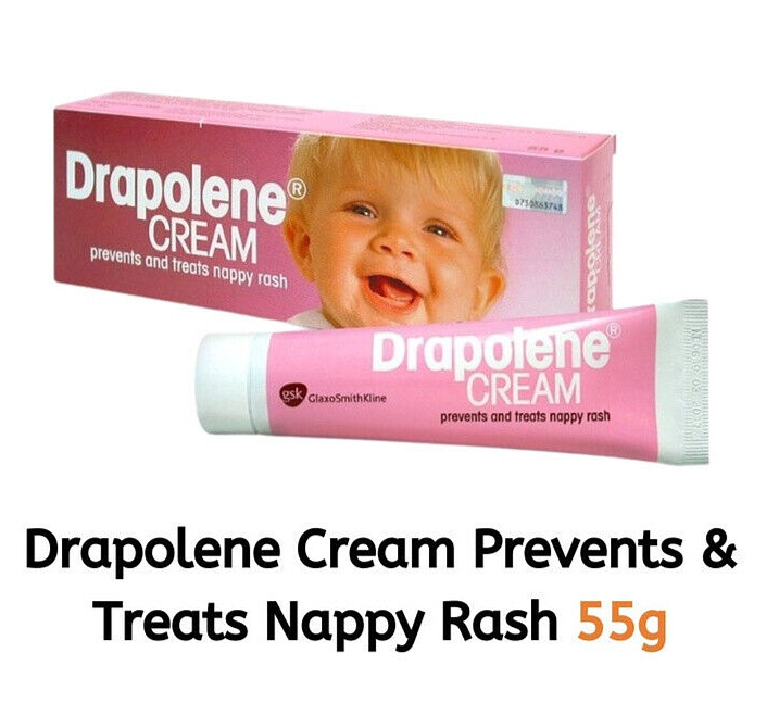 12 Pack Drapolene Cream 55g Nappy Rashes in Babies and Children