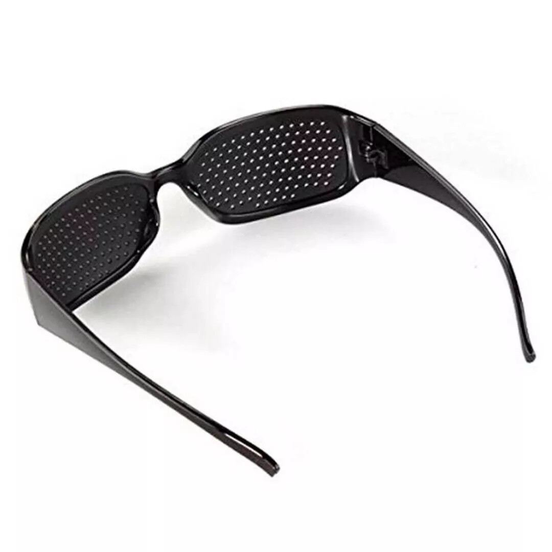 4x Unisex Small hole Glasses Eye Correction Exercise Eyesight Care Improveme