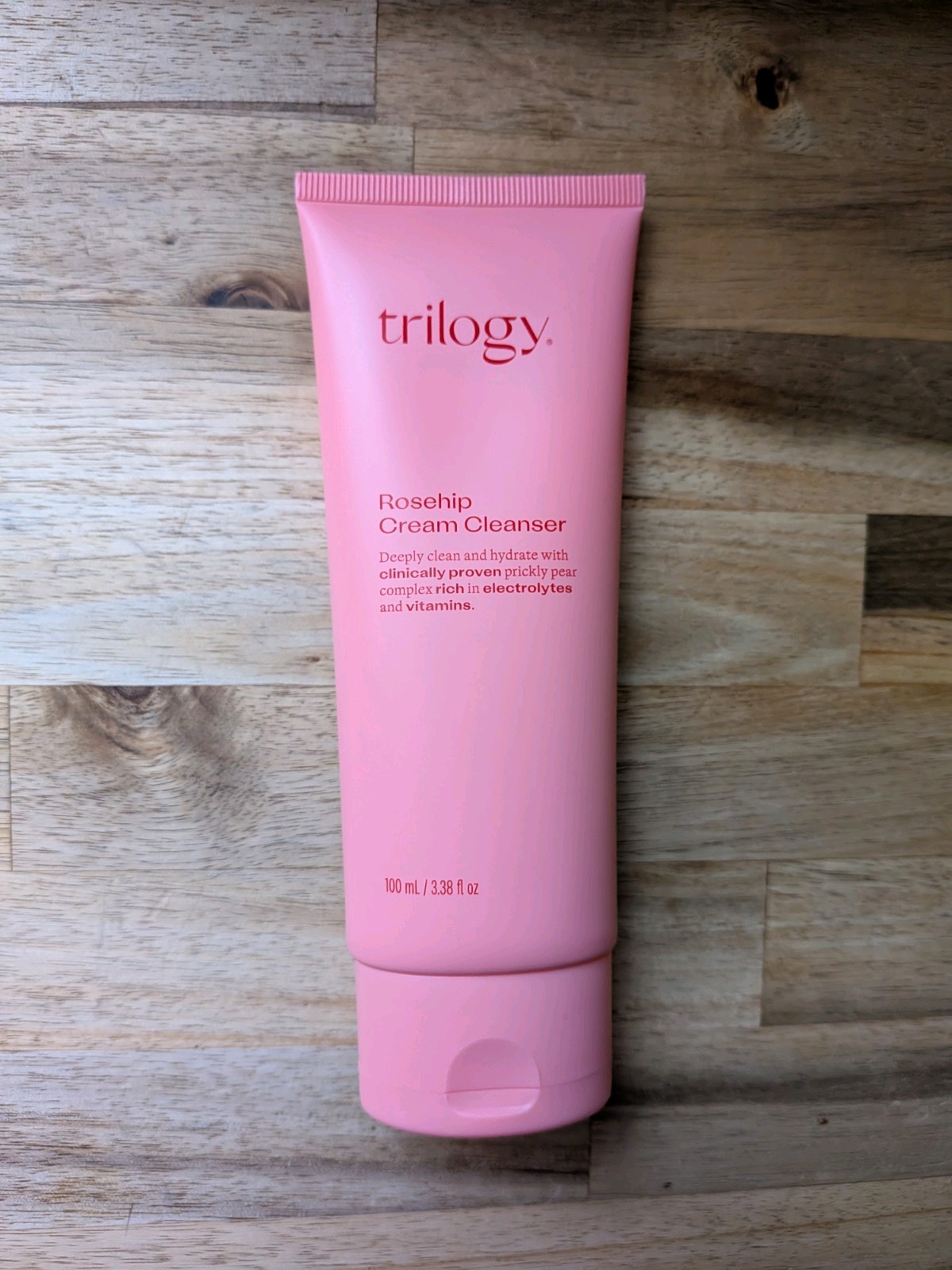 Trilogy Rosehip Cream Cleanser 3.38 fl oz – NEW No Box – exp 2028/FREE SHIPPING