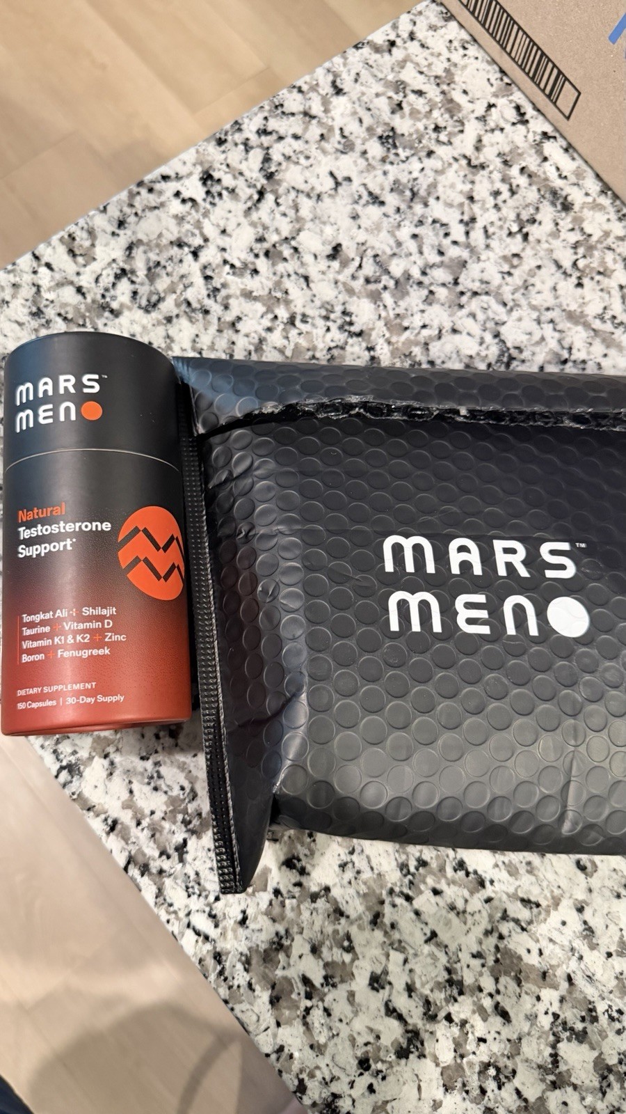 MARS MEN Natural Test Support 1 Month Supply AUTHENTIC REAL Supplement
