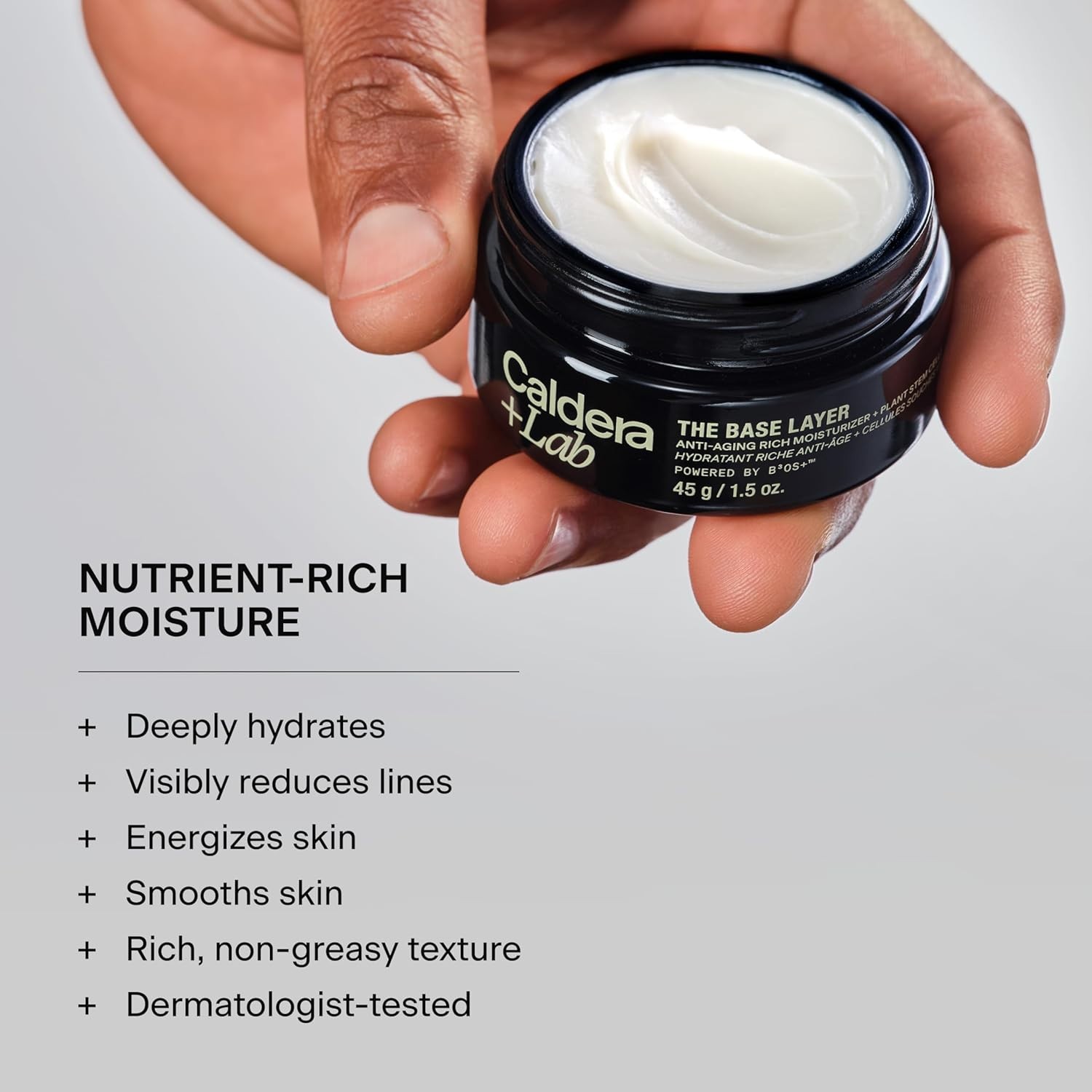 The Base Layer | Men’s Organic Face Cream Moisturizer for Dry, Sensitive, & N…