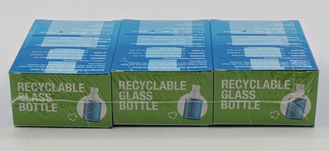 3 Pack! Neutrogena Hydro Boost Ultra Hydrating Serum w/ Hyaluronic Acid Sealed