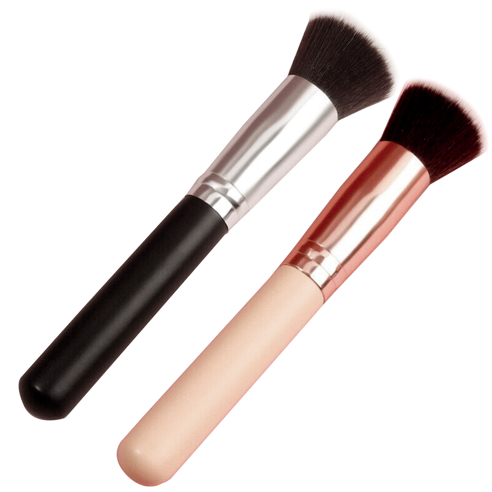 2-8pcs Pro Foundation Makeup Brush Flat Top Kabuki for Blending Liquid Cream US