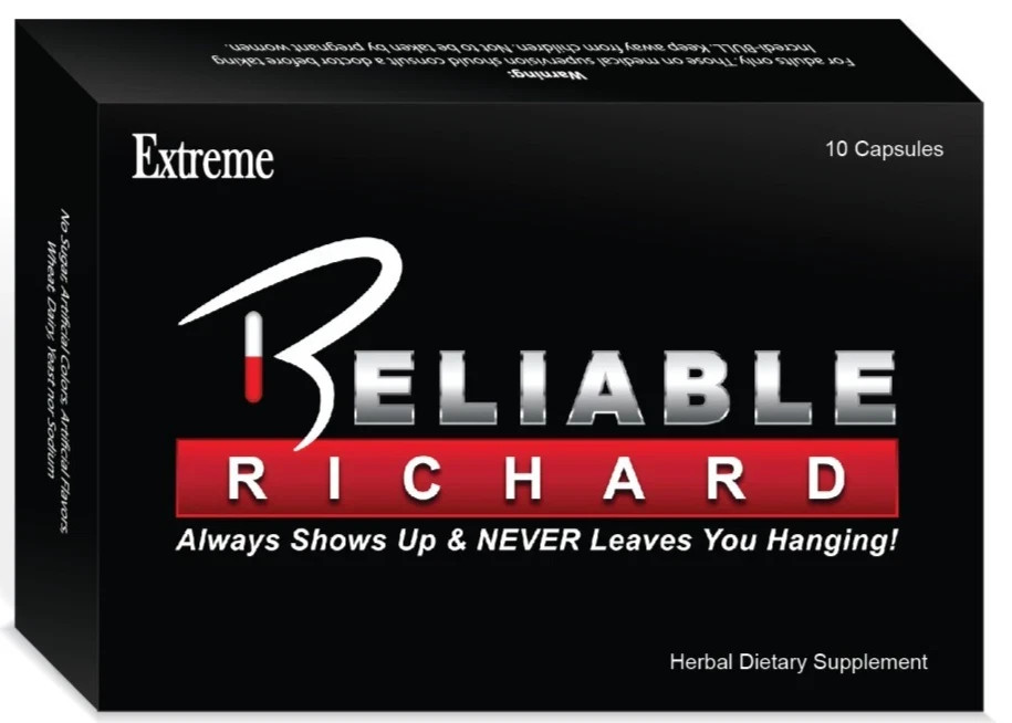Reliable Richard – EXTREME Performance, Male Enhancement 20 capsules