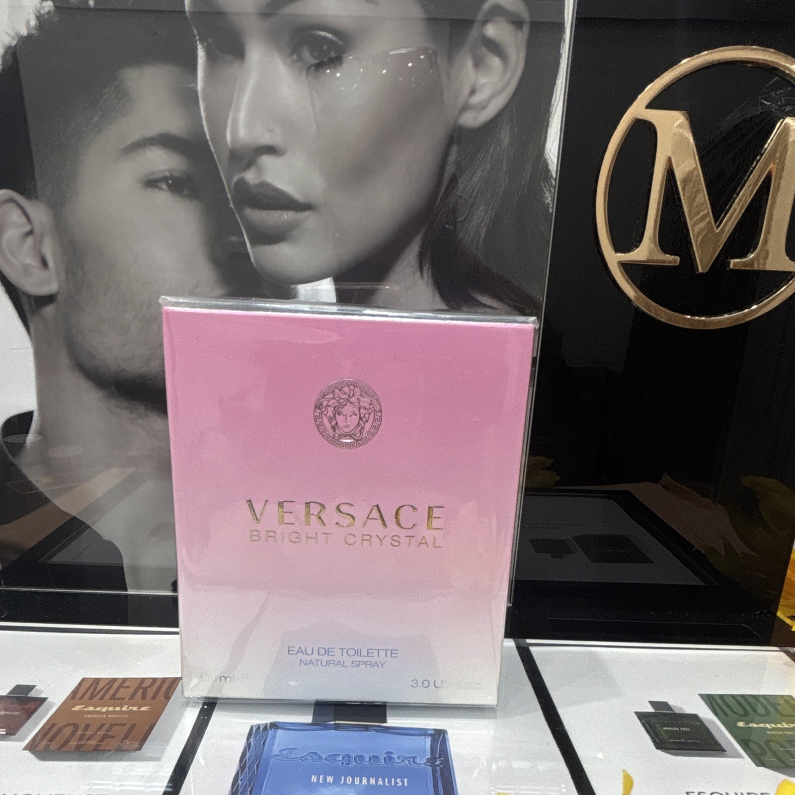 Versace Bright Crystal Eau de Toilette Natural Spray Regular Size 3.0 fl oz