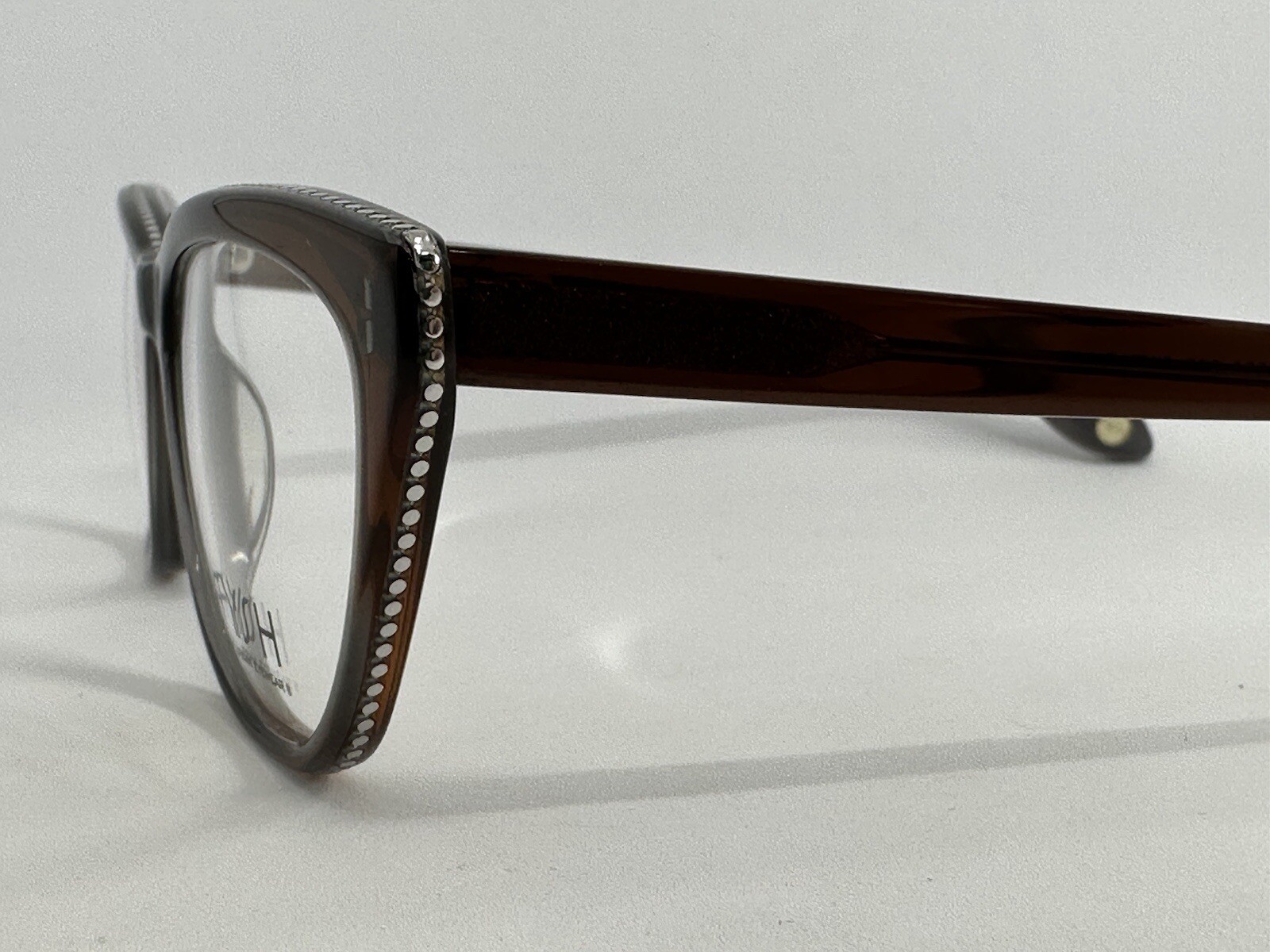 NEW FYSH 3554 630 Brown Slate 54.15.140 Eyeglasses Frames Women’s Eyewear