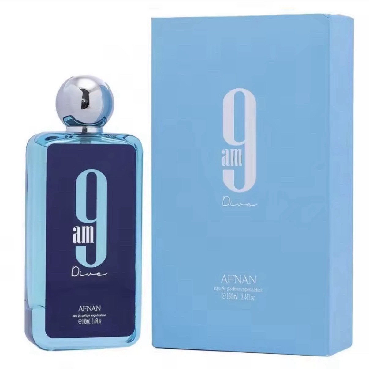Afnan 9am Dive Eau de Parfum Fragrance Spray Regular Size 3.4 fl oz