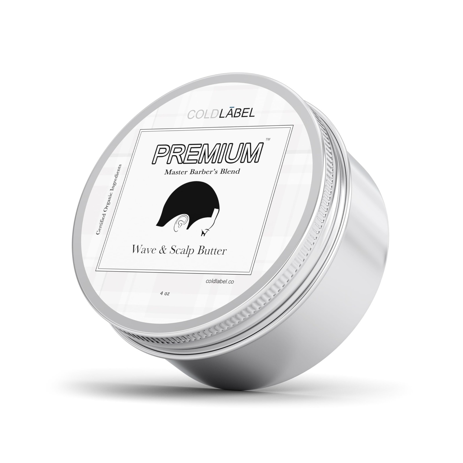 COLDLABEL Premium Wave and Scalp Butter 4 Ounce (Pack of 1), pale yellow