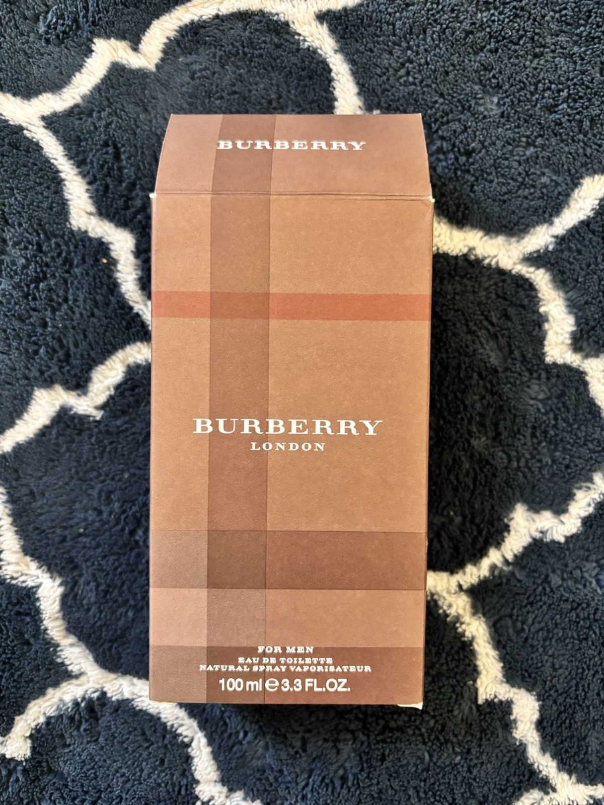 Eau de Toilette Natural Spray Vaporisateur Burberry Perfume Men 100ML 3.3FL.OZ