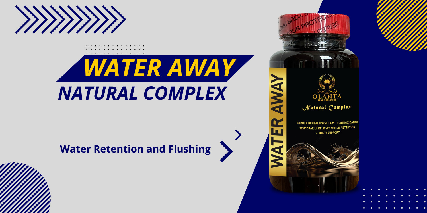 WATER AWAY PILLS – Water pills, natural fluid pills for water retention – 1 Bot