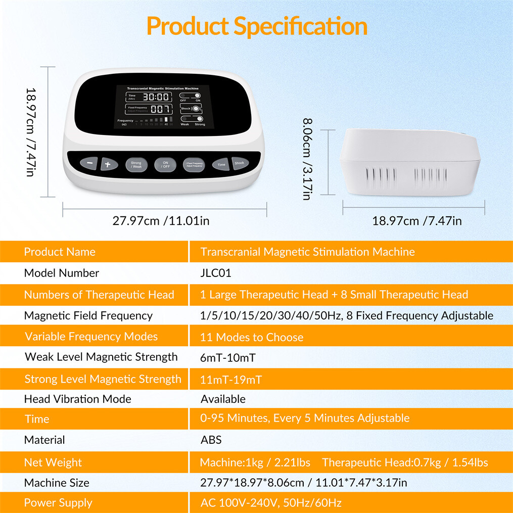 rTMS Machine for Depression Parkinson Stroke Alzheimer Autism At-Home