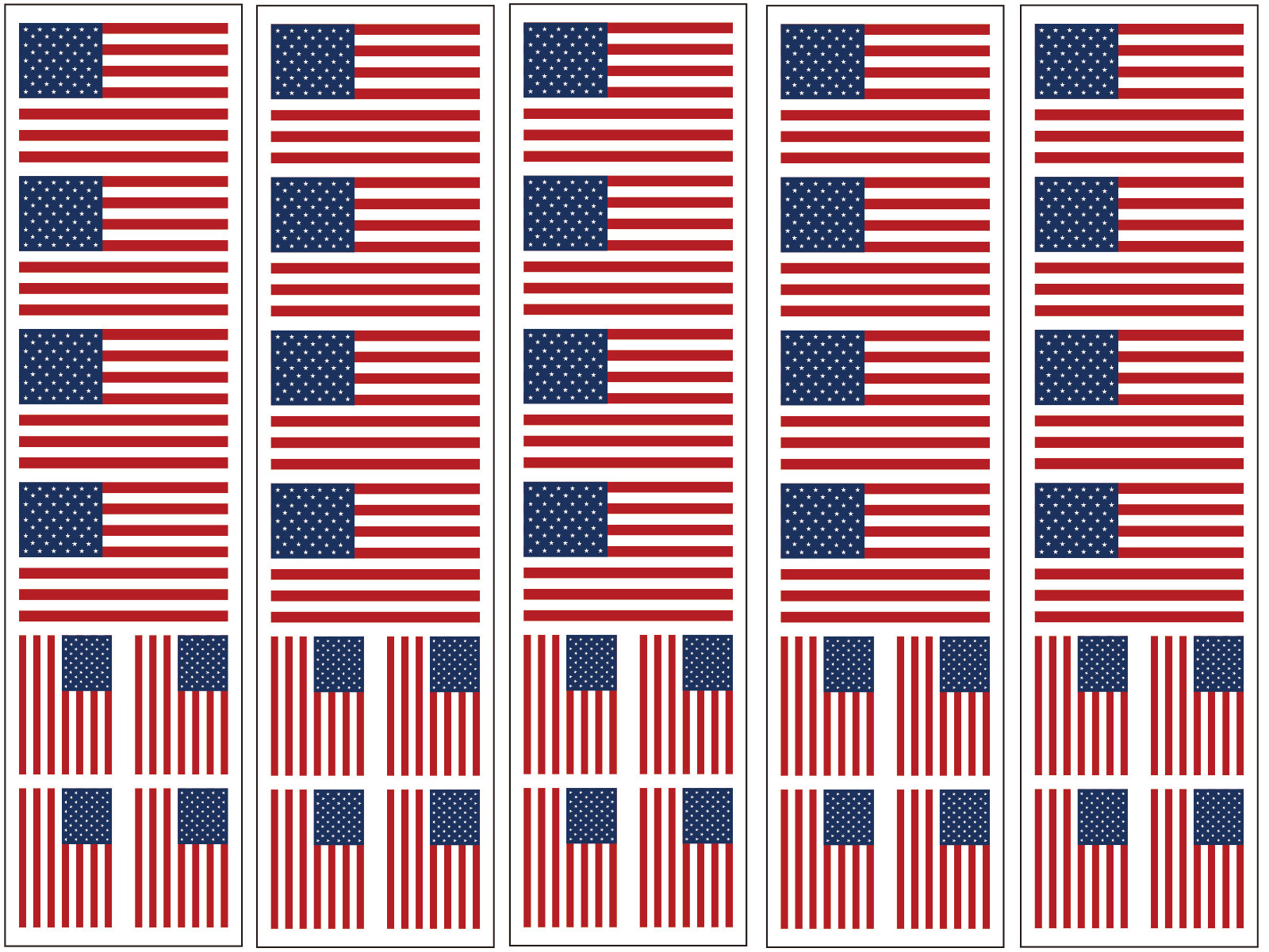 40 Tattoos: United States Of America Flag, American Patriotic Party Favors U.S.