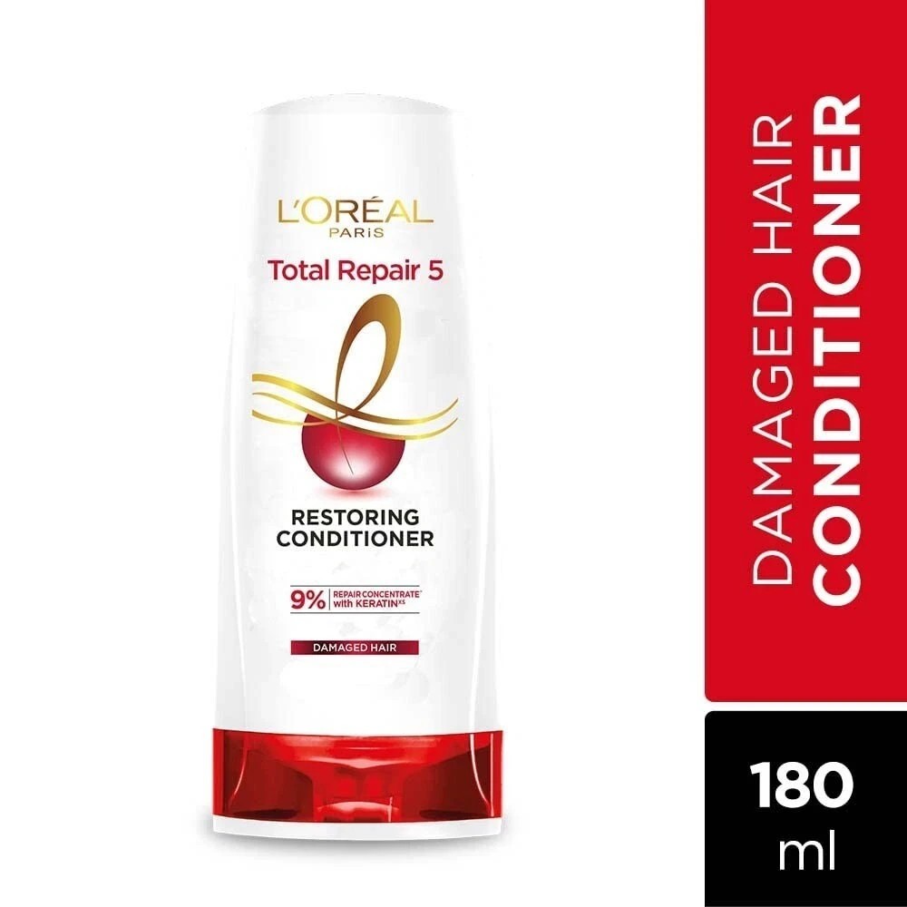 L’Oreal Paris Conditioner, For Damaged and Weak Hair, With Pro-Keratin+Ceramide